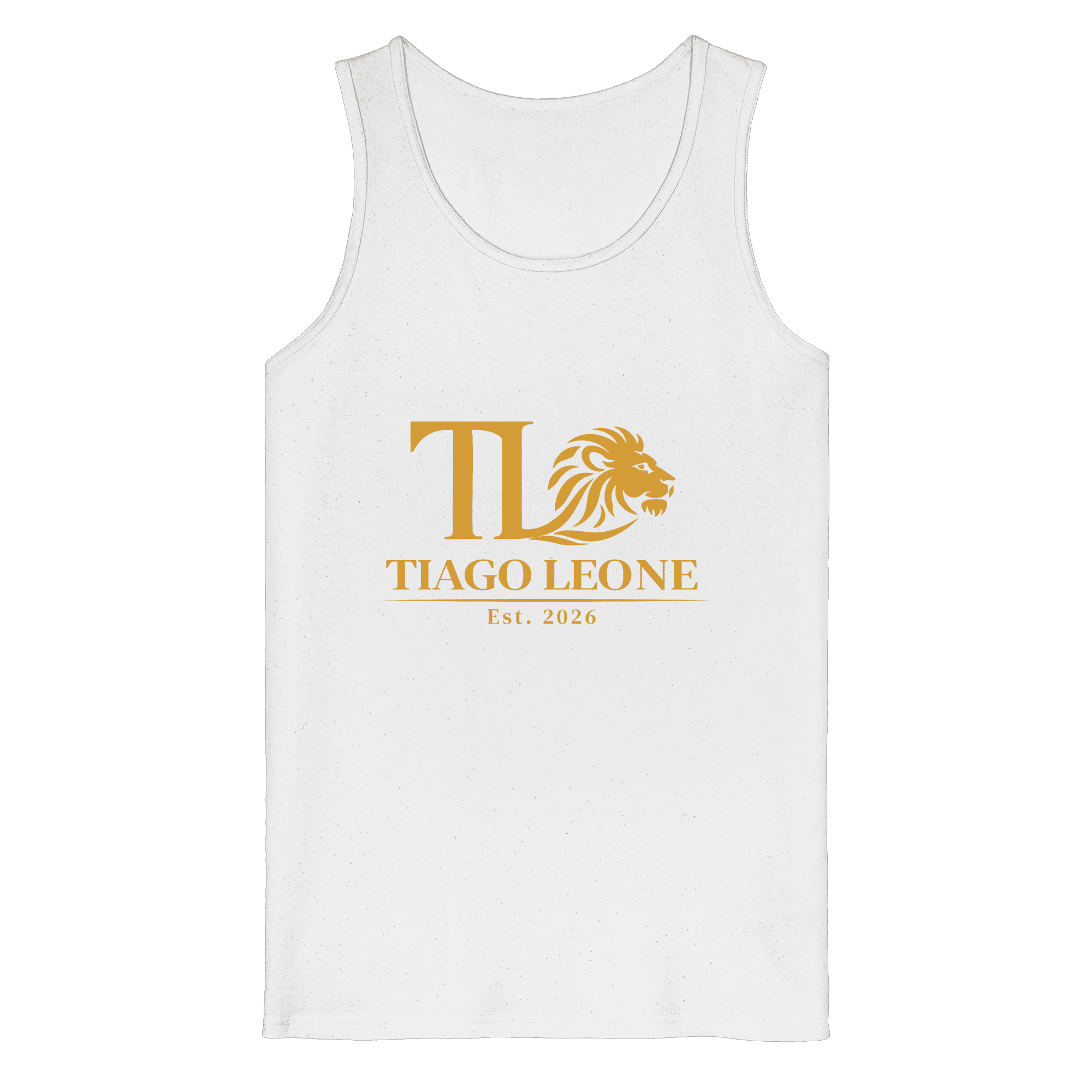 TIAGO LEONE Organic Tank Top White